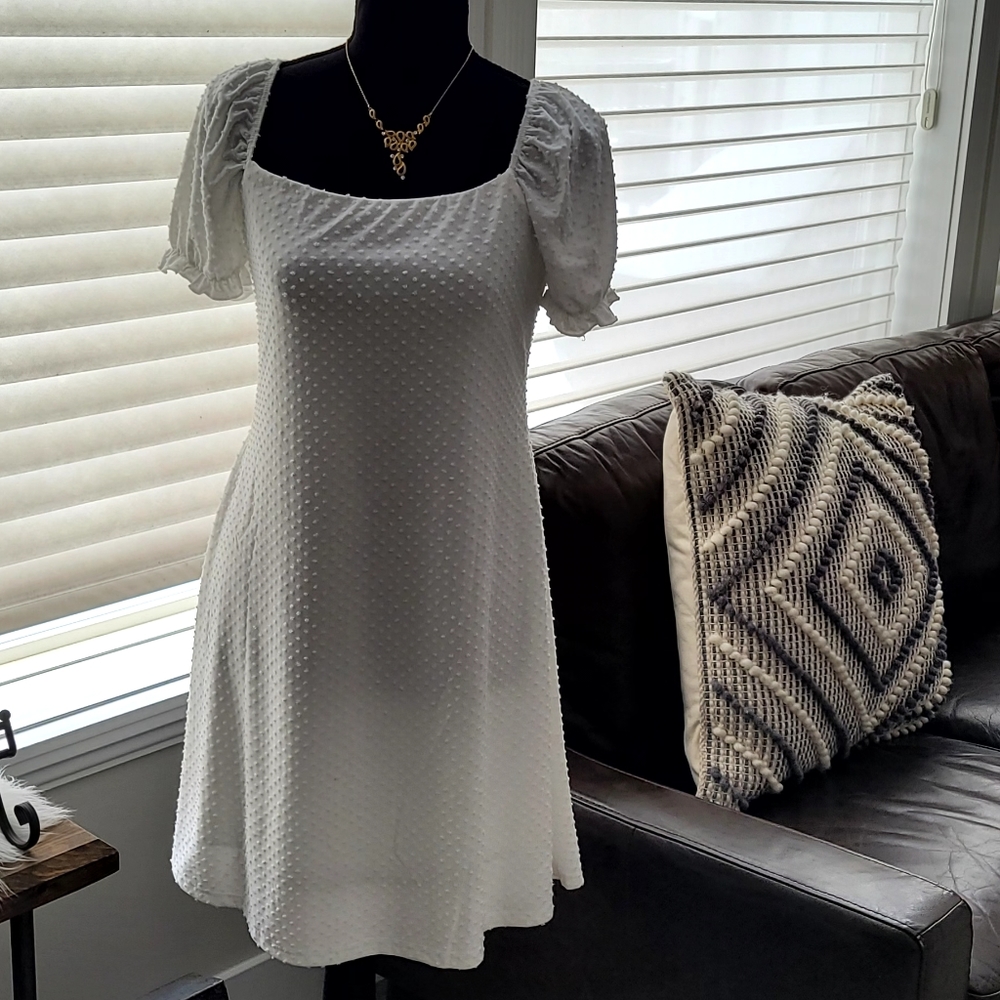 White dress by Mikey & Joey